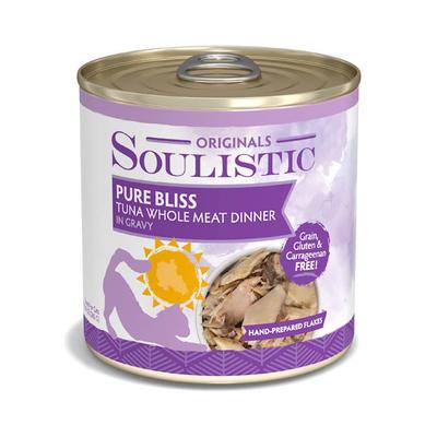 Soulistic Originals Pure Bliss Tuna Whole Meat Dinner in Gravy Wet Cat Food, 10 oz., Case of 8