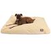 Citrus Towers Shredded Memory Foam Rectangle Dog Bed, 36" L x 29" W, Medium, Yellow