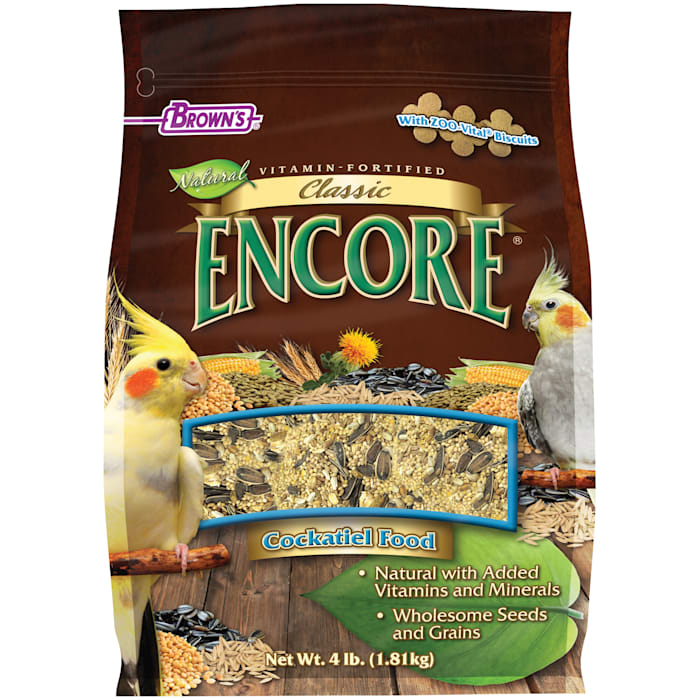 Brown's Encore Classic Cockatiel Food, 4 lbs.