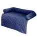 Furniture Protector Pet Cover with Bolster for Dogs, 35" L X 35" W, Blue, Large