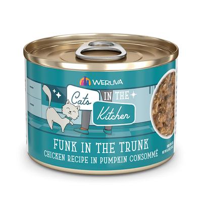 Cats in the Kitchen Originals Funk in the Trunk Chicken Recipe in Pumpkin Consomme Wet Cat Food, 6 oz., Case of 24