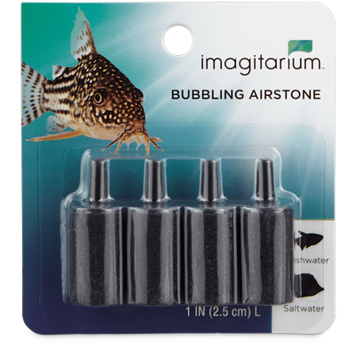 Imagitarium Bubbling Column Airstone 4-Pack, 1"