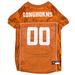 NCAA BIG 12 Mesh Jersey for Dogs, X-Small, Texas, Multi-Color