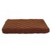 Jamison Quilted Orthopedic Bed, 48" L X 36" W X 4" H, Chocolate, Large, Brown