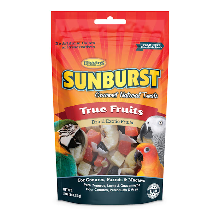Higgins Sunburst Gourmet Natural Treats - True Fruits, 5 oz