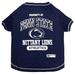 NCAA BIG 10 T-Shirt for Dogs, Medium, Penn State, Multi-Color