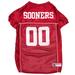 NCAA BIG 12 Mesh Jersey for Dogs, Small, Oklahoma, Red