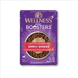 CORE Simply Shreds Natural Grain Free Chicken, Wild Salmon & Pumpkin Wet Dog Food Topper, 2.8 oz., Case of 12, 12 X 2.8 OZ