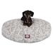 Charlie Gray Round Pet Bed, 30" L x 30" W, Small