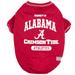 NCAA SEC T-Shirt for Dogs, X-Large, Alabama, Multi-Color