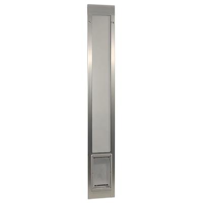 Perfect Pet 80'' Pet Patio Door in Mill, 11.5IN x 2IN x 77.625IN