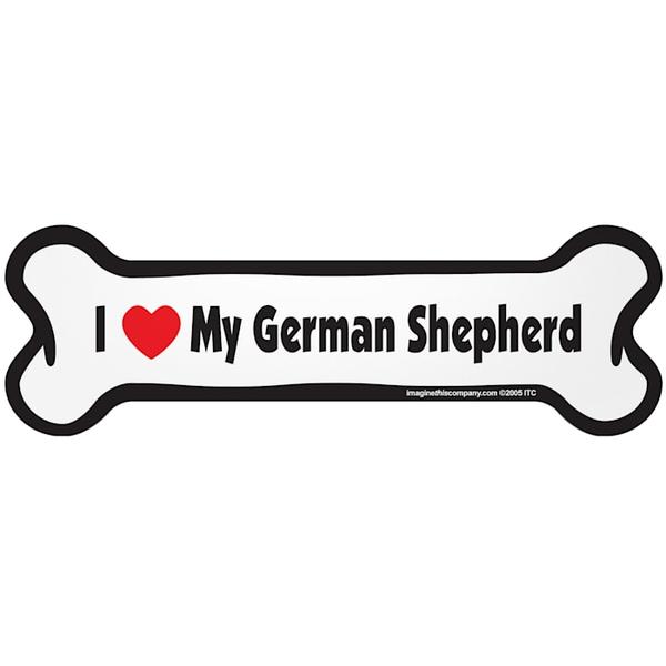 imagine-this-"i-love-my-german-shepherd"-bone-car-magnet,-small,-assorted---assorted/