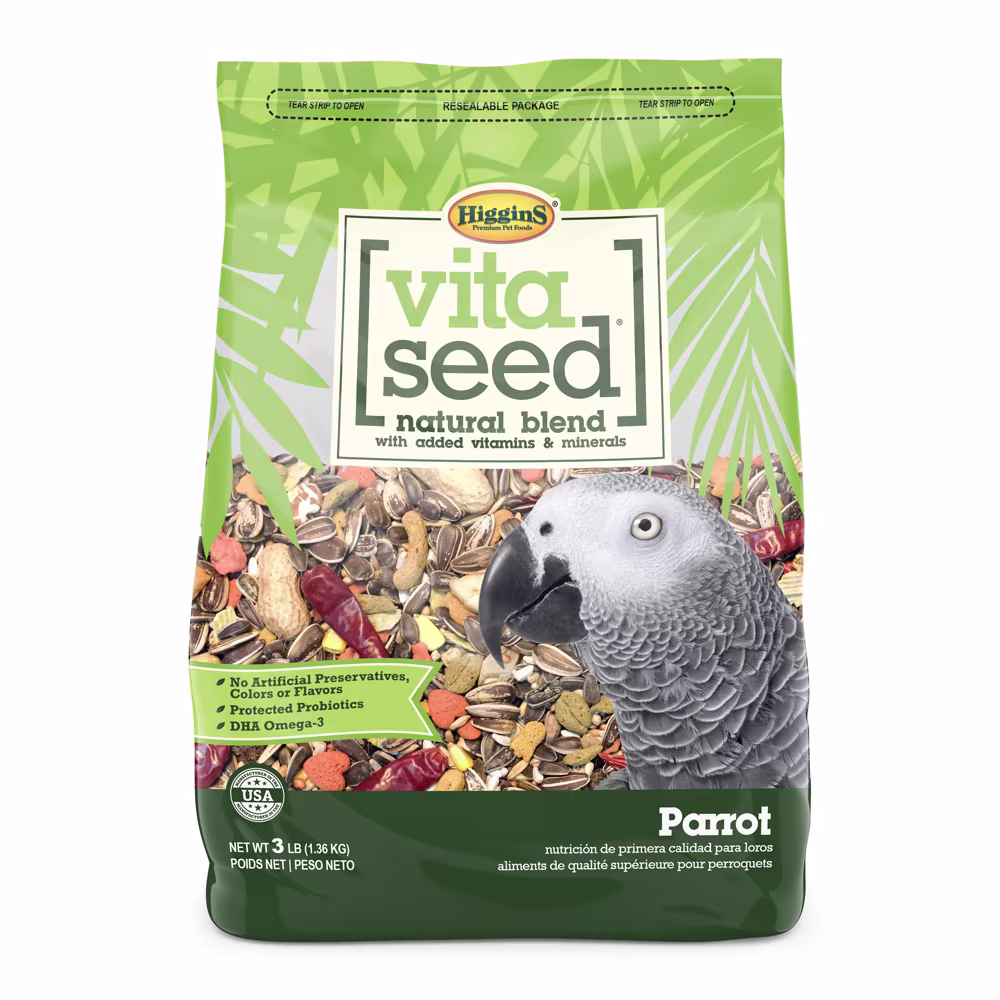 Higgins Vita Seed - Parrot, 3 lb