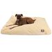 Citrus Towers Shredded Memory Foam Rectangle Dog Bed, 27" L x 20" W, Small, Orange