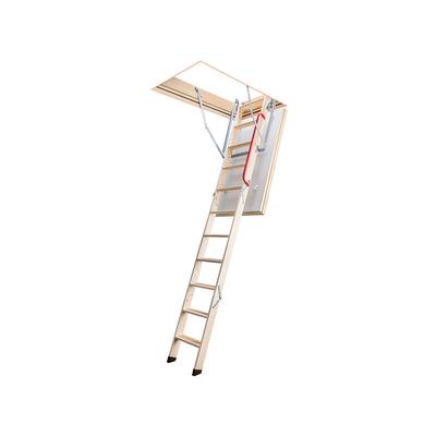 Dachbodentreppe aus Holz - Deckenhöhe 2.80m -Trichter 60 x 120cm - LTK60120-2 Image