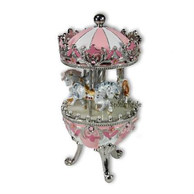 Schmuckei Karussell mit Spieluhr rosa Image