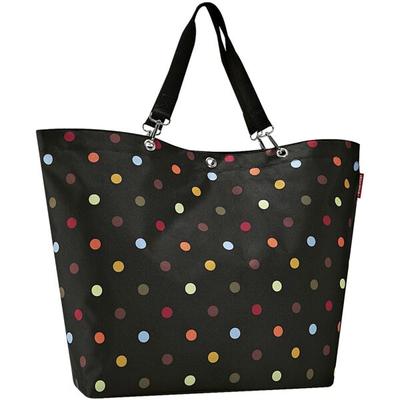 Einkaufstasche »shopper XL« dots schwarz, Reisenthel, 68x45.5x20 cm