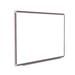 Ghent Magnetic Porcelain board w/ DecoAurora Aluminum Frame Porcelain/Metal in White | 36 H x 48 W x 1 D in | Wayfair DFMMH34