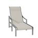 Tropitone Kenzo Reclining Chaise Lounge Metal in White | 46 H x 29 W x 80.5 D in | Outdoor Furniture | Wayfair 381532_SNO_Bogota