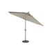 Tropitone Portofino 8' Market Umbrella Metal | 103 H in | Wayfair QV810TKD_GPH_Sparkling Water