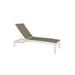 Tropitone Kor 78.5" Long Single Chaise Metal in White | 42 H x 28.5 W x 78.5 D in | Outdoor Furniture | Wayfair 891533_PMT_Cape Cove