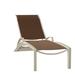 Tropitone South Beach Chaise Lounge Metal in Brown | 43 H x 29 W x 84.5 D in | Outdoor Furniture | Wayfair 241433_SNR_Mia II