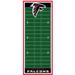 Fathead Atlanta Falcons Football Field Large Removable Growth Chart