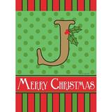 The Holiday Aisle® Carolena 2-Sided Burlap 18 x 13 in. Garden Flag in Red/Green | 18 H x 13 W in | Wayfair C07AA267E9D846CF92606B26A1FFF567