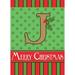 The Holiday Aisle® Carolena 2-Sided Burlap 18 x 13 in. Garden Flag in Red/Green | 18 H x 13 W in | Wayfair C07AA267E9D846CF92606B26A1FFF567