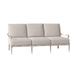 Woodard Wiltshire Patio Sofa w/ Cushions Metal/Sunbrella® Fabric Included in Gray | 35.5 H x 75 W x 38.8 D in | Wayfair 4Q0420-70-14Y