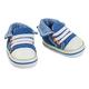Heless 445 - Sneaker für Puppen, in Blau oder Pink, 1 von 2 Designs (zufällige Auswahl), Größe 38 - 45 cm