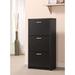 Latitude Run® 12 Pair Shoe Storage Cabinet Manufactured Wood in Black/Brown | 47.25 H x 23.5 W x 11.5 D in | Wayfair