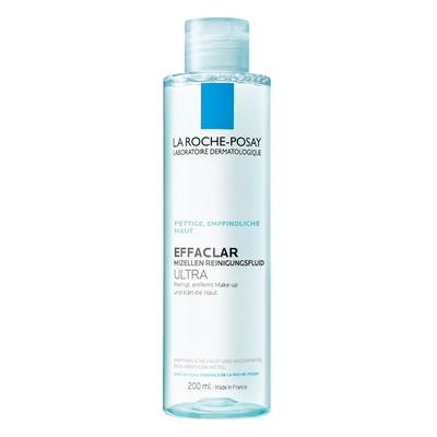 La Roche-Posay Effaclar Reinigungsfluid Ultra Gesichtsreinigung für fettige, unreine Haut Mizellenwasser 200 ml Image