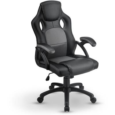 Racing Schreibtischstuhl Montreal - ergonomisch, höhenverstellbar & gepolstert, bis 120 kg Image