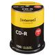 Intenso 1001126 CD-R 100er Spindel 700MB 52x Speed CD-Rohlinge