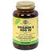 "Vitamin E 400 IU Vegetarian (400 IU d-Alpha Tocopherols & Mixed Tocopherols), 100 Softgels, Solgar"