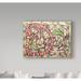 Bay Isle Home™ 'Coral Snake Ouroboros' Acrylic Painting Print on Wrapped Canvas in White/Black | 35 H x 47 W x 2 D in | Wayfair