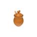 Ophelia & Co. Small Decorative Bees Stoneware Honey 2 Piece Storage Jar Set Ceramic in Yellow | 4.5 H x 2.75 W x 2.75 D in | Wayfair
