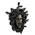 VERONESE Head of Medusa the Greek Gorgon Serpent Bronze Finish Statue