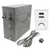 Homeward Bath 9kW Steam Generator Package w/ Keypad in Gray/White | 14.5 H x 6.5 W x 19.5 D in | Wayfair SP9HW