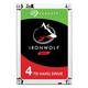 Seagate IronWolf ST4000VN008 4TB Internal Hard Drive, NAS HDD, 3.5 Inch, 5900 rpm, CMR, 64 MB Cache, SATA 6 GB/s, Silver, 3 Years Data Rescue Service