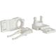 Legrand - kit charnieres avec gache drivia 980374