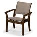Telescope Casual Leeward MGP Sling Stacking Café Outdoor Chair Sling, Glass | 34 H x 28.5 W x 26 D in | Wayfair 950K94802