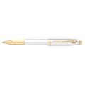 Sheaffer Intensity - Refillable ballpoint pen, engraved chrome, chrome Trim