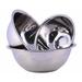 Symple Stuff Ilene Kitchen 3 Piece Stainless Steel Mixing Bowl Set Stainless Steel in Gray | Wayfair 55E6AA6C57ED4BCBA7E8782BC959D71F