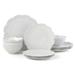 Lenox Chelse Muse Floral 12 Piece Dinnerware Set, Service for 4 Ceramic/Earthenware/Stoneware in White | Wayfair 884535