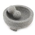 Farberware Professional Granite Molcajete Mortar & Pestle Stone Grinder, 4-Cup Granite in Gray | 3.75 H x 7.5 W x 7.5 D in | Wayfair 5216415