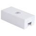 Symple Stuff Claudio Linear Track Lighting Miniature Compartment Splicer in White | 0.63 H x 0.97 D in | Wayfair FE1D3020ED6B453590831AAD5D435DFE