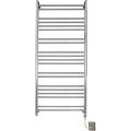 Manissa Tokyo 500 x 1550mm Designer Stainless Steel Electric Towel Rail Towel Warmer Mirror Polished Finish