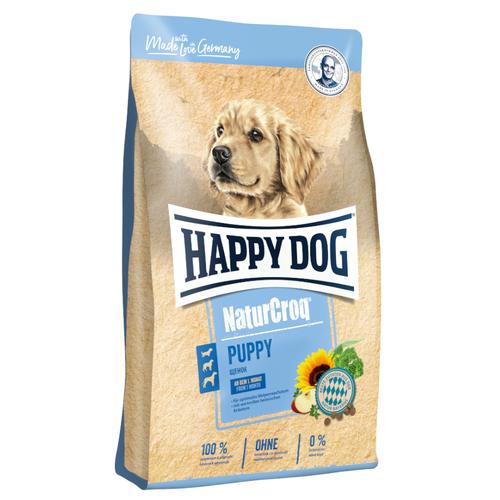 2 x 15kg NaturCroq für Welpen Happy Dog Hundefutter trocken